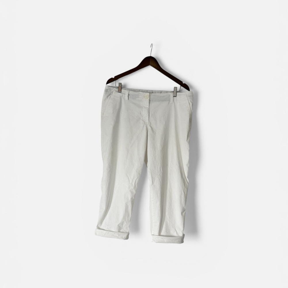 Crown & Ivy Women’s Crisp White Chinos